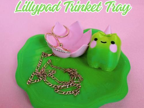 Lillypad Frog Trinket Tray