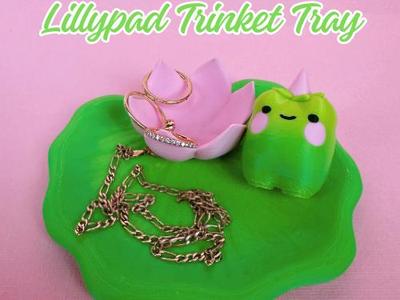 Lillypad Frog Trinket Tray