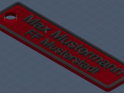 Respiratory Protection Name Tag