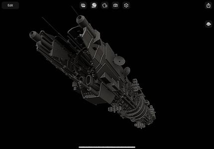 Earthforce Alcaeus Class Taskforce Destroyer