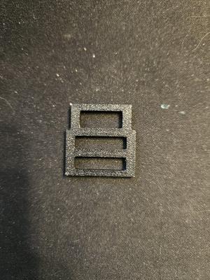 Ratcheting Clip for Towing Mirror