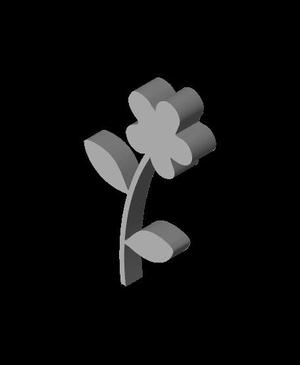Flat Base Flower
