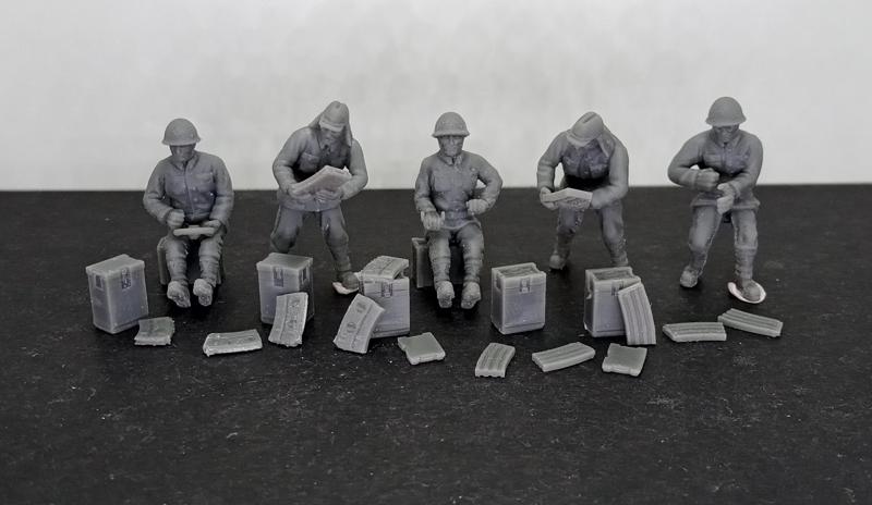 28 mm Japanese AA artillery crew