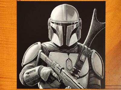 The Mandalorian Hueforge - 4 Colours