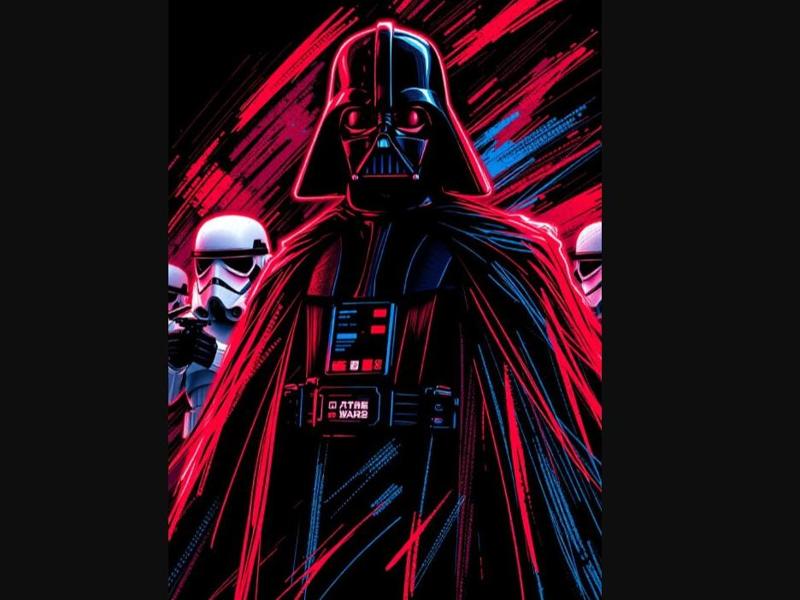 Hueforge Star Wars - Darth Vader & Storm troopers