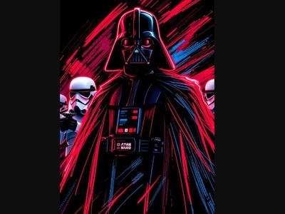 Hueforge Star Wars - Darth Vader & Storm troopers