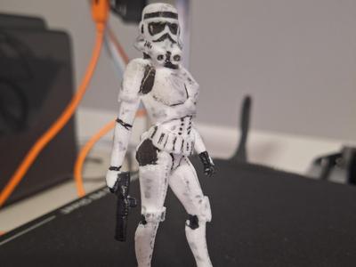 Stormtrooper girl