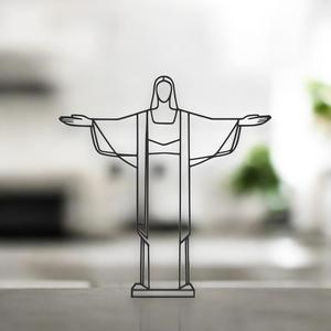 Christ The Reedeemer Line Art - Desktop Line Art