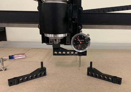 X-Carve 1/4" CNC Dial Indicator Tramming Mount