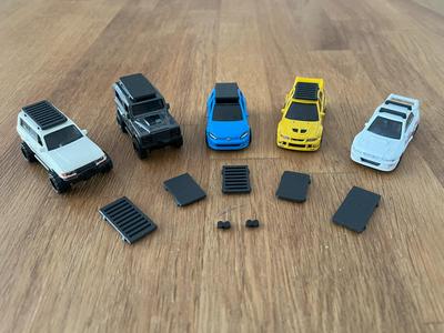 roof racks 1/64 hotwheels majorette matchbox siku