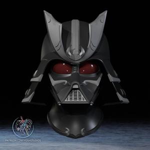 Samurai Darth Vader Helmet 3D Printer File STL