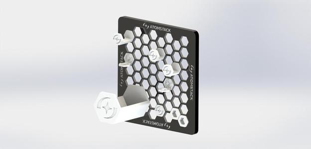 Honeycomb Wall Mount and Accessories
