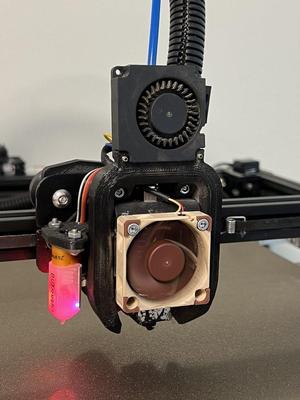 BantaMount for Ender 3/5/5 plus/10 bowden E3D V6 mount + BLTouch
