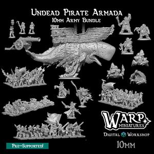 (10mm Scale) Undead Pirate Armada - Army Bundle