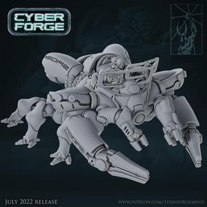 Cyber Forge Anniversary Route 77 Spider Construction Mech