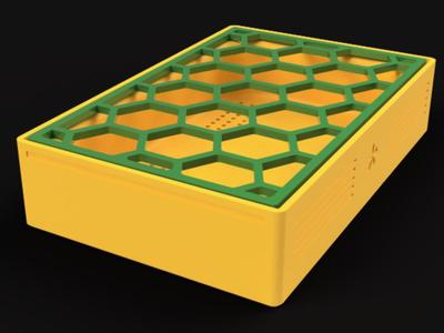 Honeycomb Soap Dish (Easy Print, No Supports!)