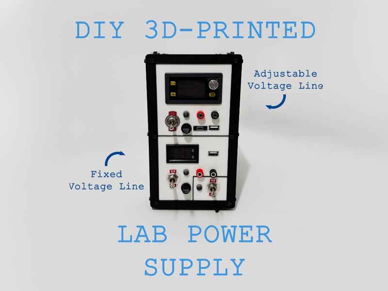 DIY Dual-Output Bench Lab Power Supply