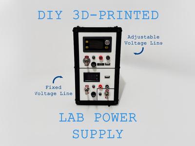 DIY Dual-Output Bench Lab Power Supply