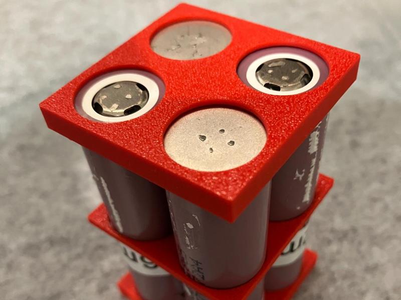 Customizable 18650 other size BatteryHolderBracket