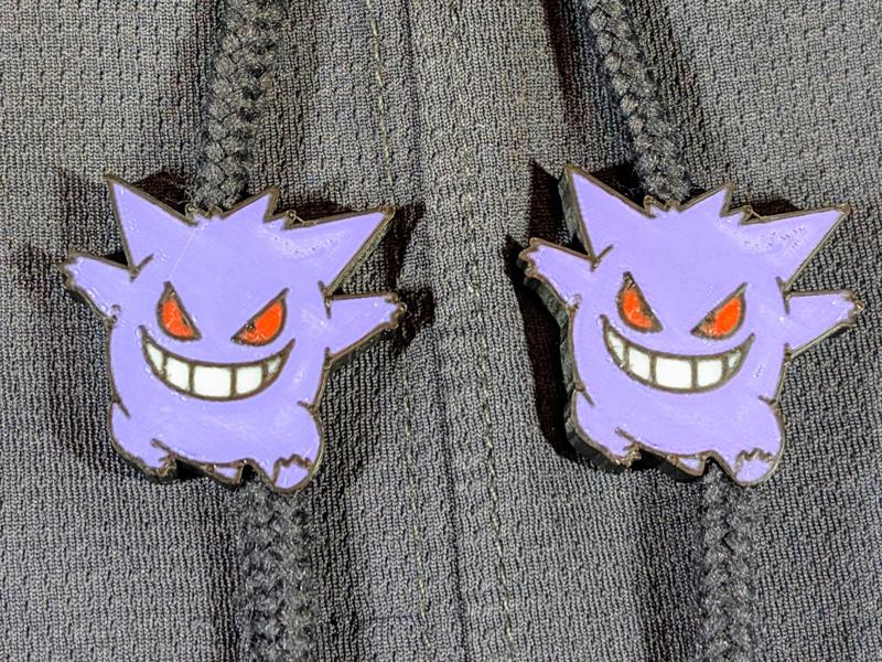 Gengar Hoodie Drawstring Bead