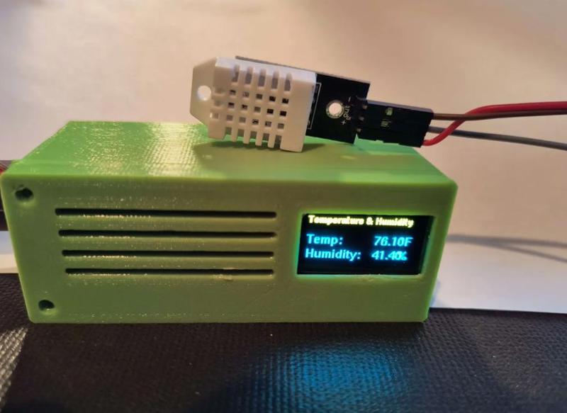 Arduino Nano + OLED Display Module Box