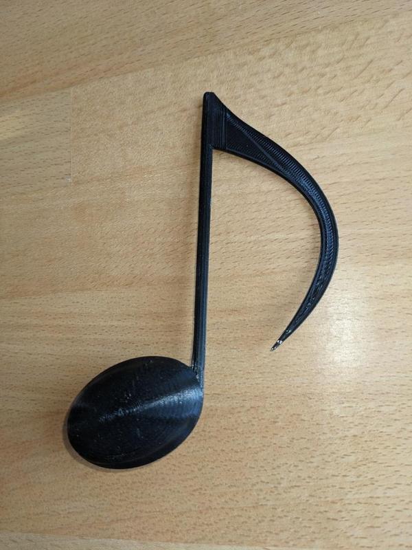 Musical Note 3D Hollow