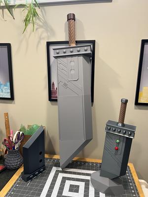 Full Size Buster Sword Holds 4+decks