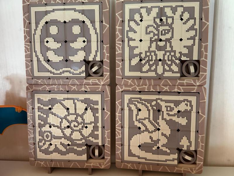 Pokémon Fossil  Ruins of Alph Sliding Puzzle 