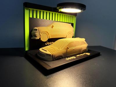 Jeep Grand Cherokee SRT (Wk2) Layered Car model!