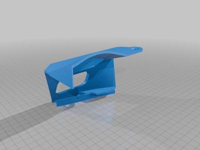 trapezius, clavius cover . for Inmoov.