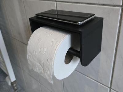Toiletpaper holder wallmount