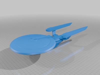 Uss Gibraltar__Excelsior variant by Argumemnon-Star Trek