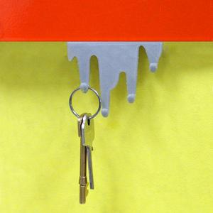 liquid spill shaped hook