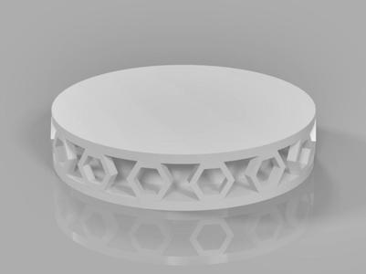 Round base plate 