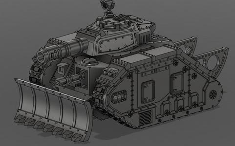 Epic Scale Battle Tank- Remaster