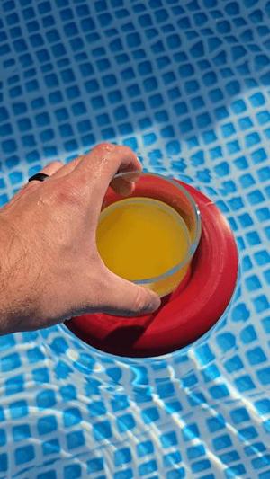 Ikea globet glass swimmer