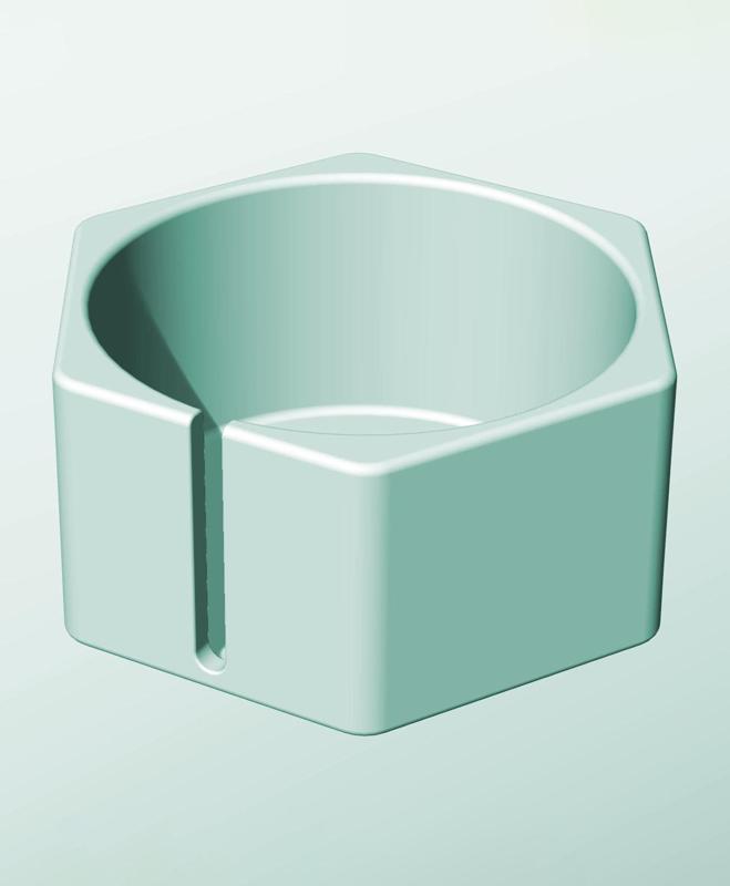 CH162-90-S Stacking slotted component box bin for makers