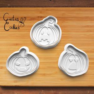 Halloween Pumpkin Cookie Cutter set 0032