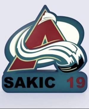 Colorado Avalanche Sign – LED Strip Compatible