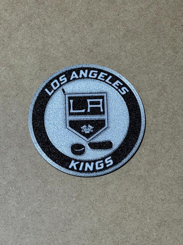 Los Angeles Kings NHL Hockey custom logo coaster