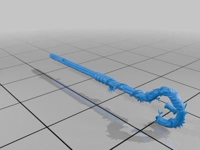 Druid Lantern Staff
