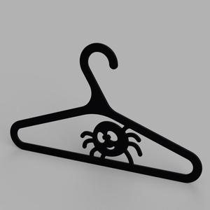 Spooky spider Kid coathanger // Cintre pour enfant, déco araigné halloween