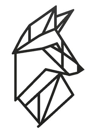 Geometric Fox Wall Art