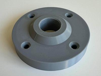3/4" pipe flange wallmount