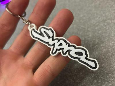 Toyota Supra Keychain