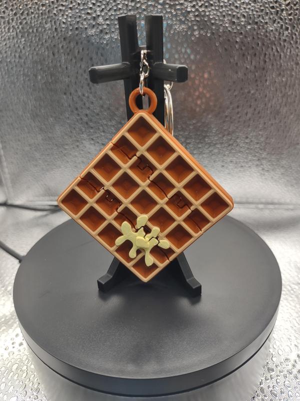 Flexi-Waffle Keychain