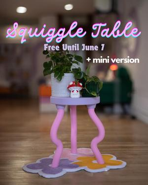 The Jellyfish Squiggle Table
