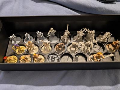 Kingdom Death Monster settlement box model storage