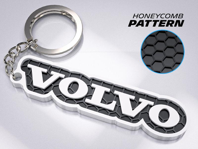 Volvo Keychain