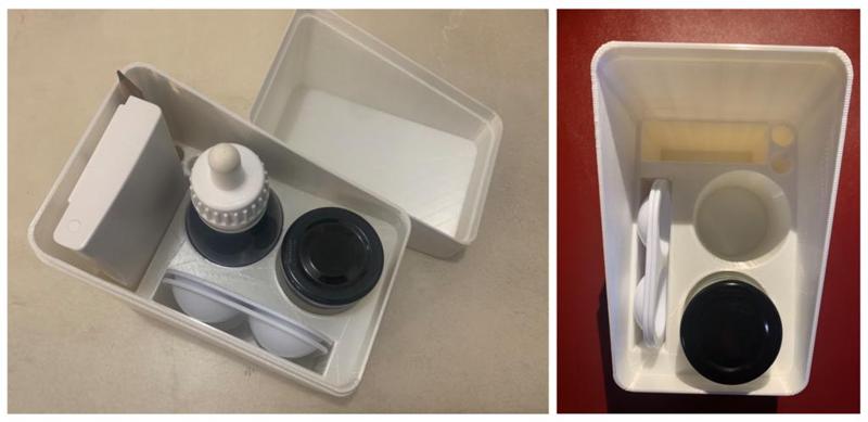 Parametric Box with inclined lid (Customizable)